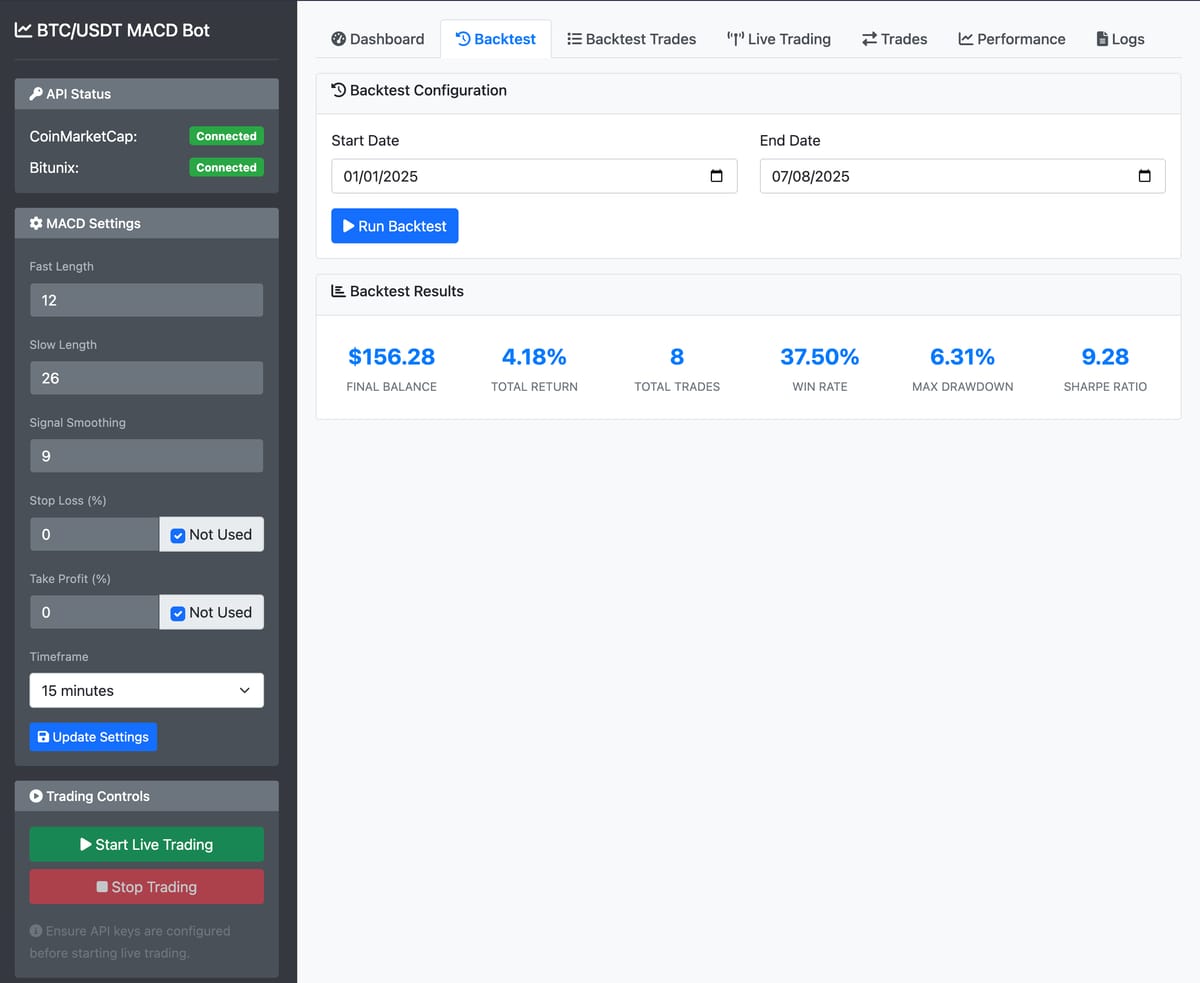 Vibe Code a Trading Bot - Yes, YOU - If you're not in the US!