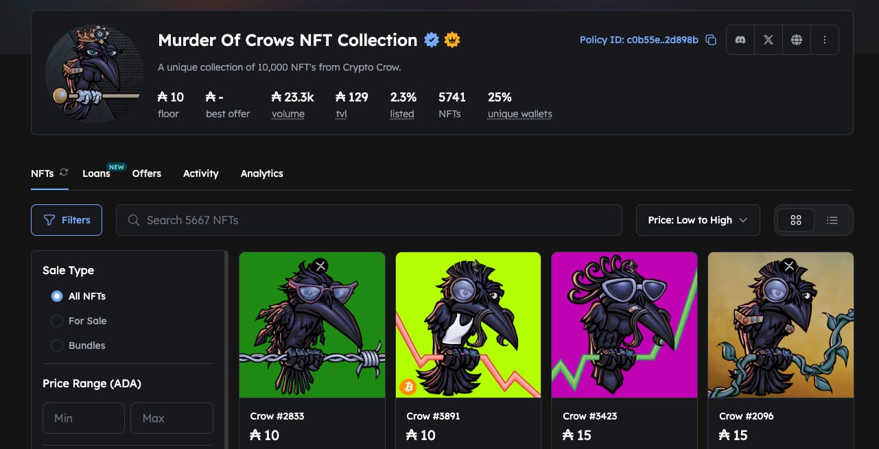 Murder Of Crows